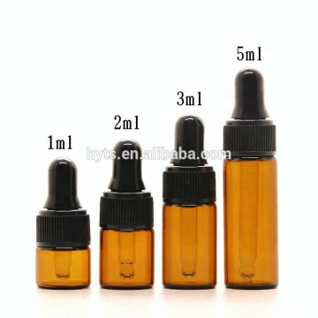 mini vial essential oil glass bottle